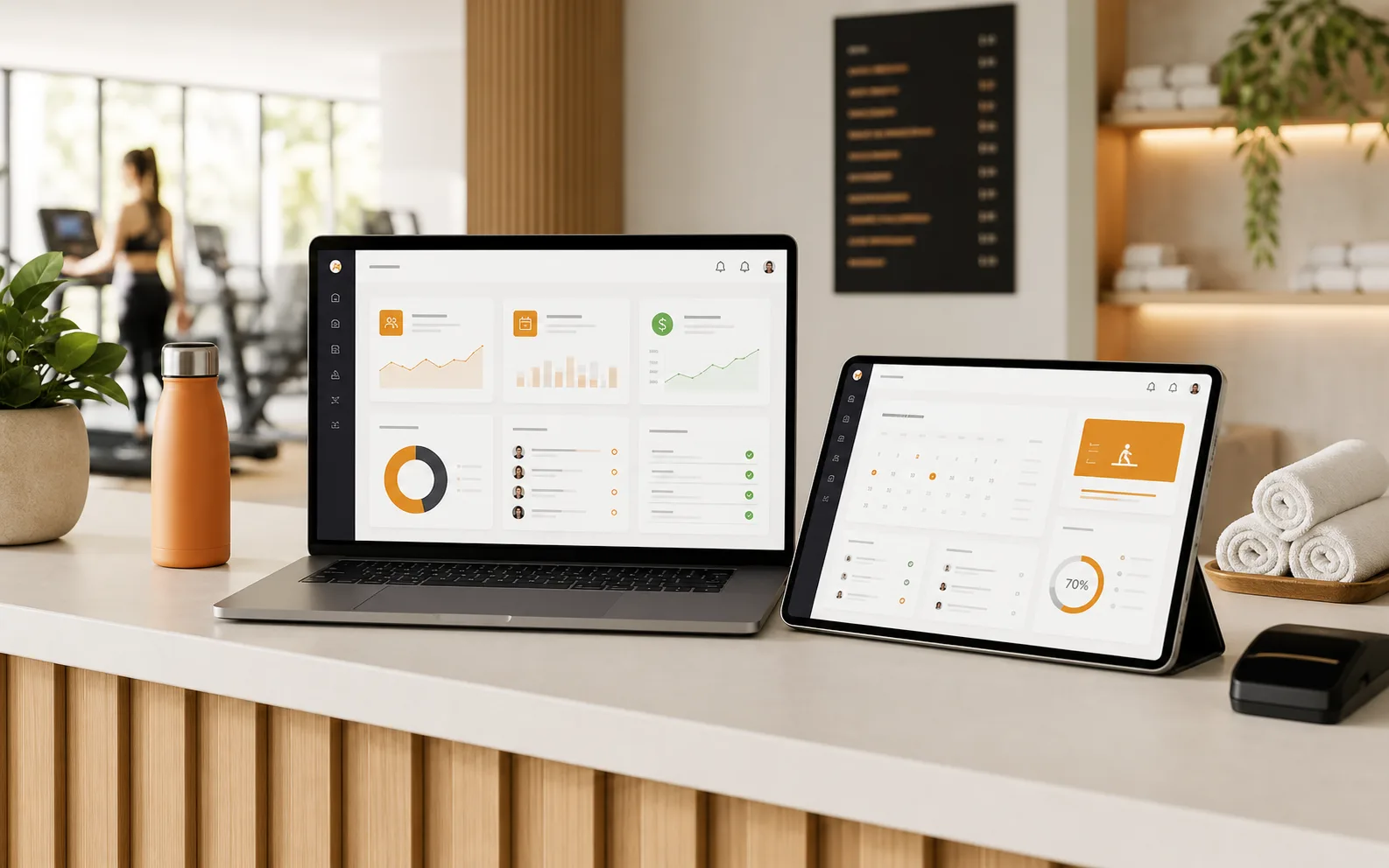 Panel principal de FitSys para revisar operación diaria